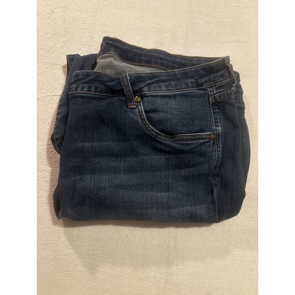 Kut From The Kloth Jeans Women's 24W Plus Toothpick Skinny Blue Stretch Denim